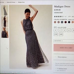 BHLDN Bridesmaid Madigan dress-brand new
